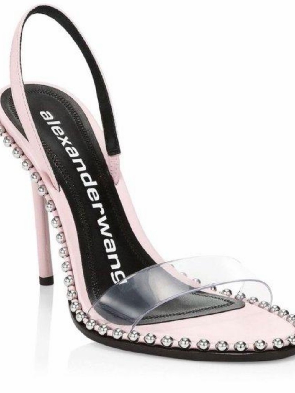Alexander Wang Nova Studded Slingback Heels - Pink
